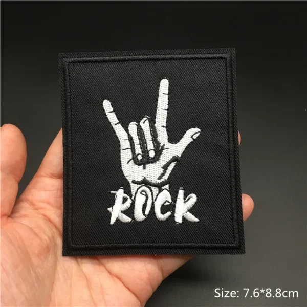 25pcs Punk/Metal Patches 6